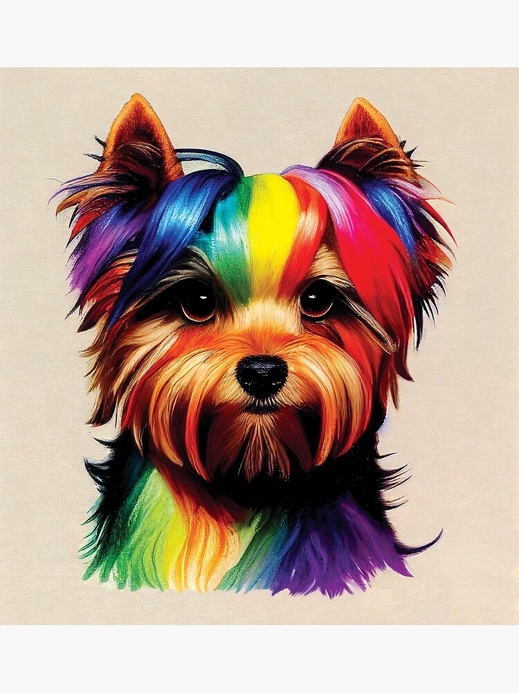 Small Terrier Dog - Multi Color Options - Red 3 Display