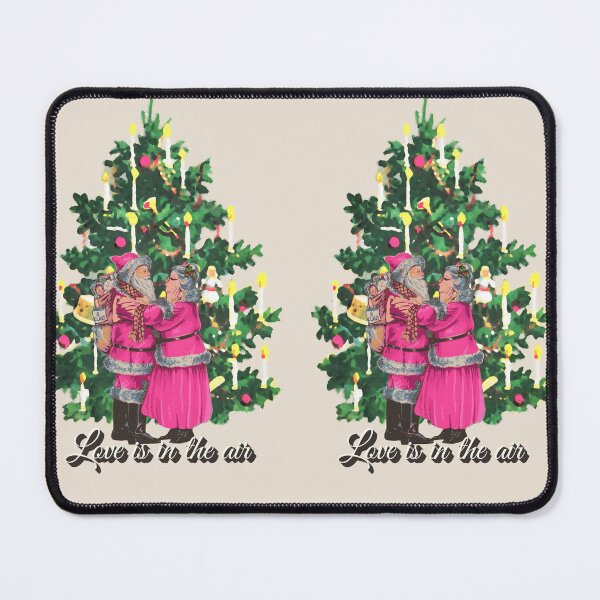 Item preview, Retro Vintage Pink Mr And Mrs Christmas designed and sold by TrulyEpoque.