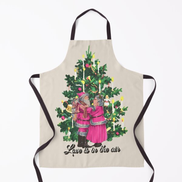 Item preview, Retro Vintage Pink Mr And Mrs Christmas designed and sold by TrulyEpoque.