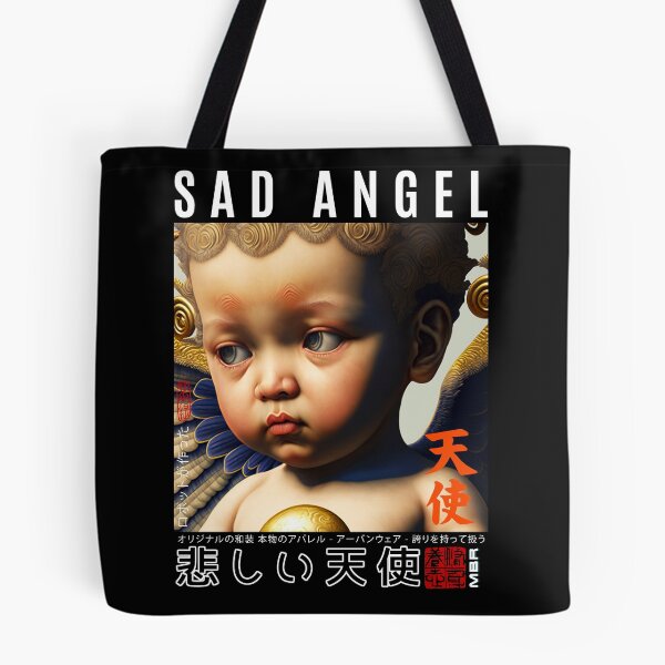 Item preview, Sad Angel | Renaissance Cute Cherub Angel With Wings –  Baby Angel Cherub designed and sold by MadeByRobots.