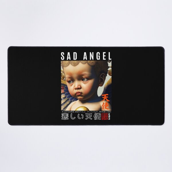 Item preview, Sad Angel | Renaissance Cute Cherub Angel With Wings –  Baby Angel Cherub designed and sold by MadeByRobots.