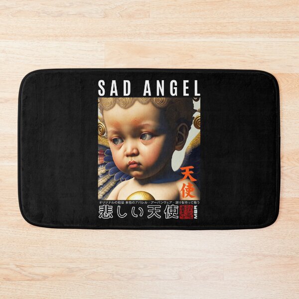 Item preview, Sad Angel | Renaissance Cute Cherub Angel With Wings –  Baby Angel Cherub designed and sold by MadeByRobots.