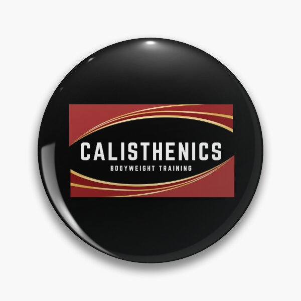 Item preview, Red frame - Calisthenics & Bodyweight training design designed and sold by Atleta-Cali.