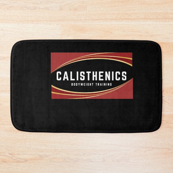 Item preview, Red frame - Calisthenics & Bodyweight training design designed and sold by Atleta-Cali.