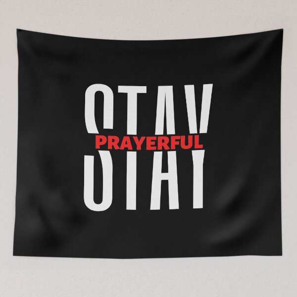 Item preview, Stay Prayerful | Motivational Quote | Inspirational Quote designed and sold by Marigoldkey.