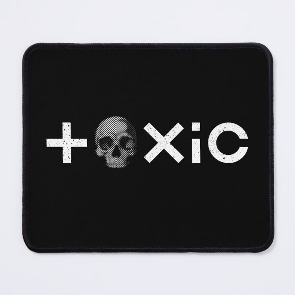 Item preview, Toxic skull 2 Toxic word toxins skull head bone cranium bone toxic meaning toxicawhite designed and sold by Dreamakerstudio.