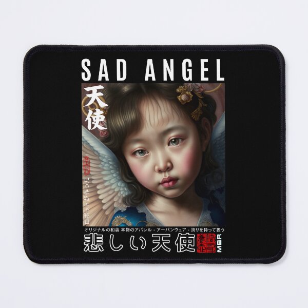 Item preview, Sad Angel | Renaissance Cute Cherub Angel With Wings – Baby Angel Cherub designed and sold by MadeByRobots.