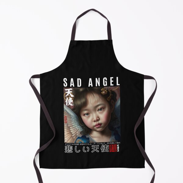 Item preview, Sad Angel | Renaissance Cute Cherub Angel With Wings – Baby Angel Cherub designed and sold by MadeByRobots.