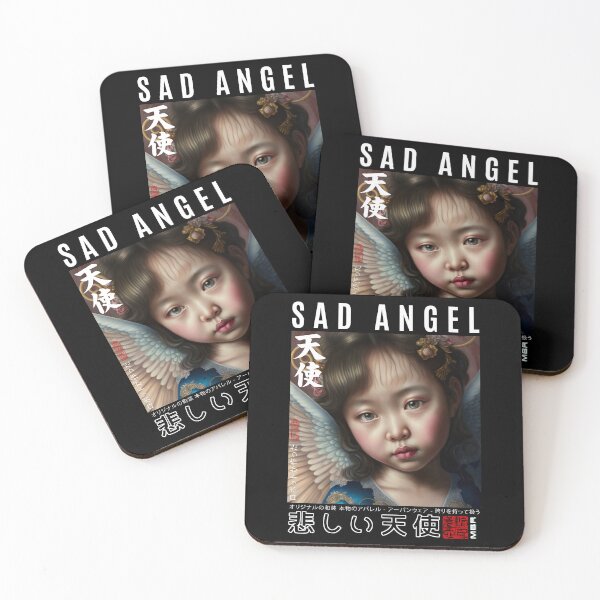 Item preview, Sad Angel | Renaissance Cute Cherub Angel With Wings –  Baby Angel Cherub designed and sold by MadeByRobots.