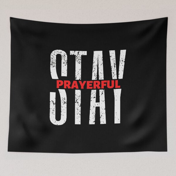 Item preview, Stay Prayerful | Motivational Quote | Inspirational Quote designed and sold by Marigoldkey.