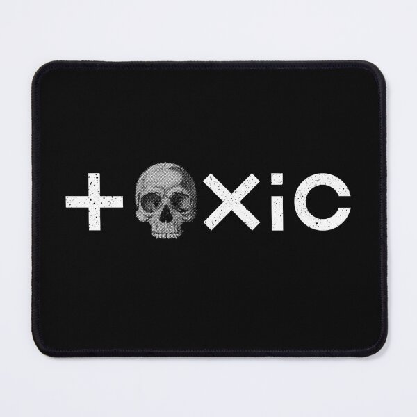 Item preview, Toxic skull 4 Toxic word toxins skull head bone cranium bone toxic meaning toxica White designed and sold by Dreamakerstudio.