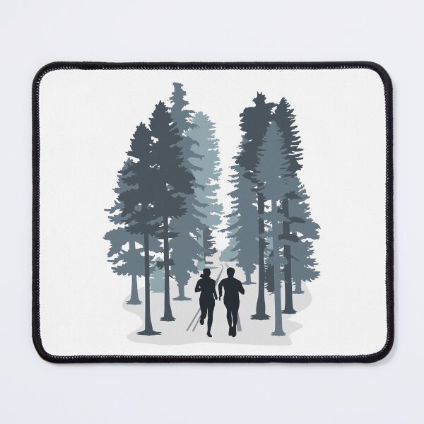 Item preview, Running, trail running in the forest designed and sold by claudiasartwork.