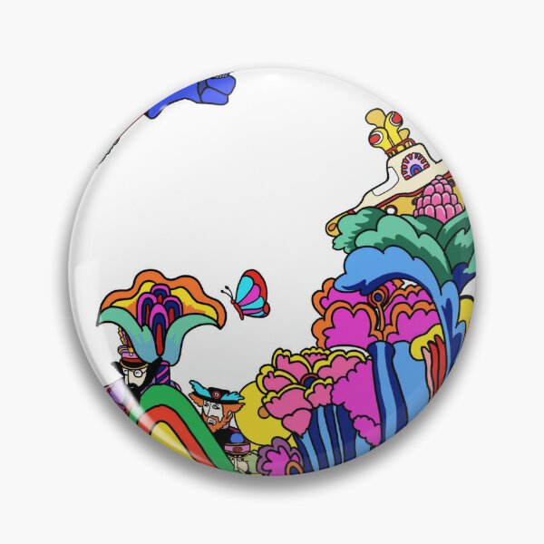 Dancing Bear Lapel Pin Grateful Dead LSD Blotter Art Psychedelic Trippy  Festival