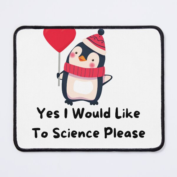 Item preview, Yes i would like to science please funny penguin sticker designed and sold by imad-bentahar.