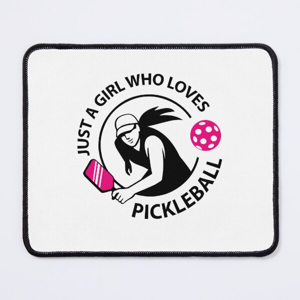 Item preview, Cute Just a Girl who loves pickleball designed and sold by TrendyTeeWorld.
