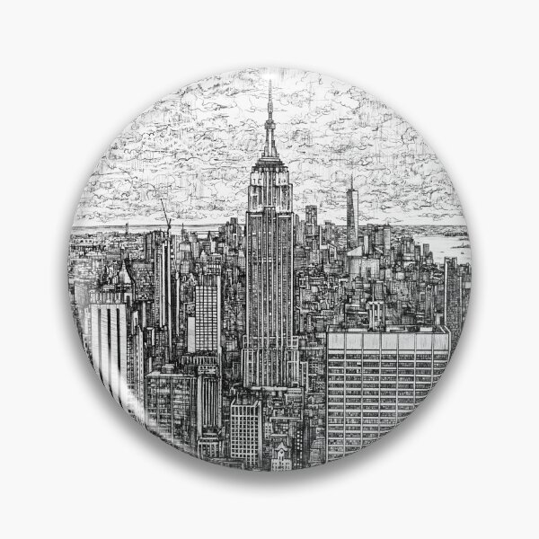 Item preview, NEW YORK - pencil drawing designed and sold by lautir.