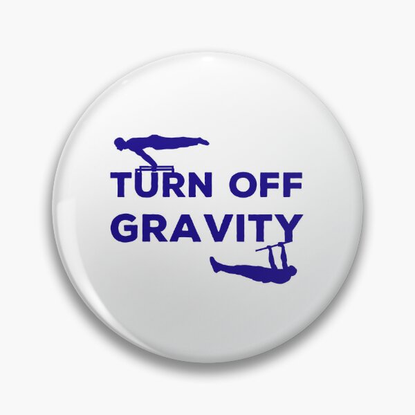 Item preview, Turn off gravity blue - Calisthenics & Bodyweight training design designed and sold by Atleta-Cali.