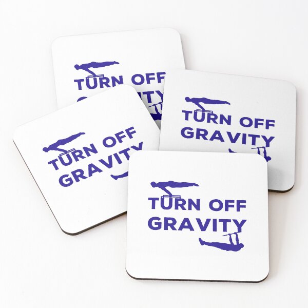 Item preview, Turn off gravity blue - Calisthenics & Bodyweight training design designed and sold by Atleta-Cali.