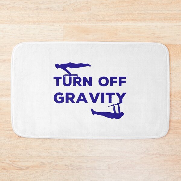 Item preview, Turn off gravity blue - Calisthenics & Bodyweight training design designed and sold by Atleta-Cali.