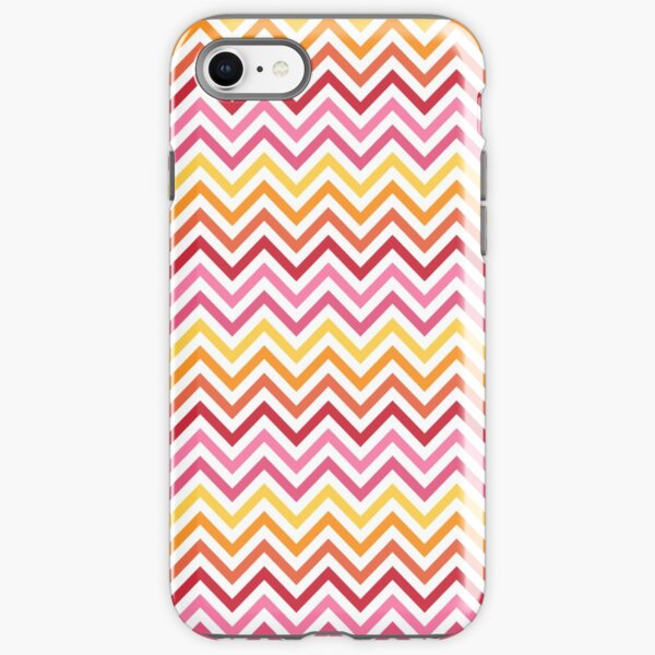 Rainbow Chevron #1 iPhone Tough Case