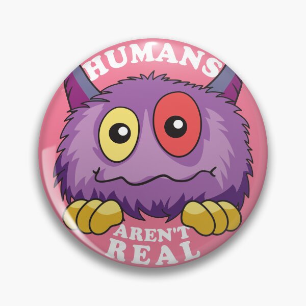 Item preview, Humans Aren't Real - Lovable Cute Alien designed and sold by Abhishek Goldar.