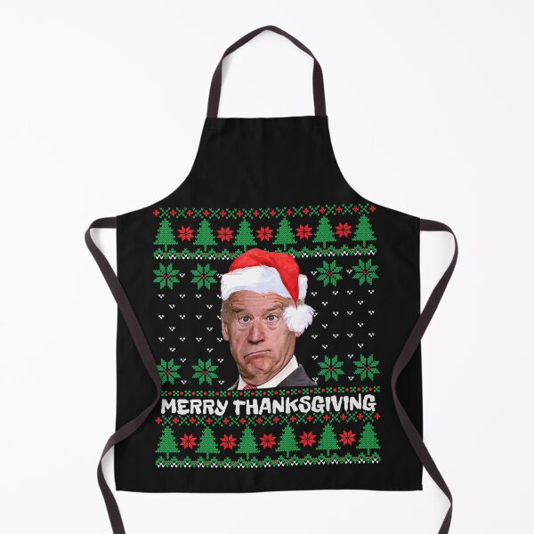 Item preview, Funny Joe Biden Merry Thanksgiving Ugly Christmas Sweater designed and sold by minimalconcept.