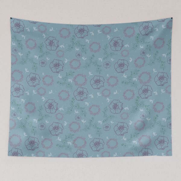 Item preview, Floral Motif Seamless Pattern designed and sold by quirkycounselor.