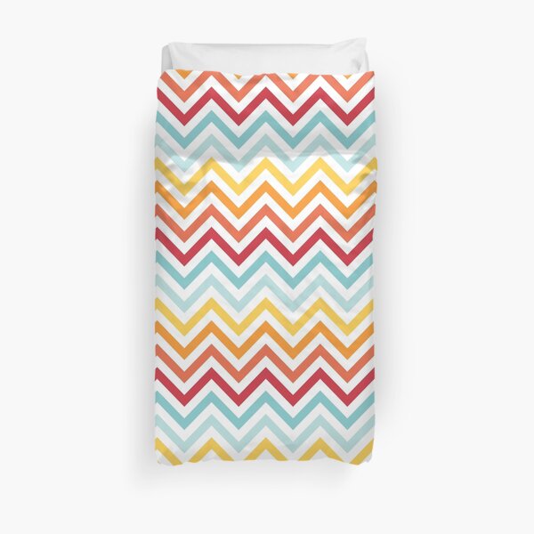 Rainbow Chevron #2 Duvet Cover