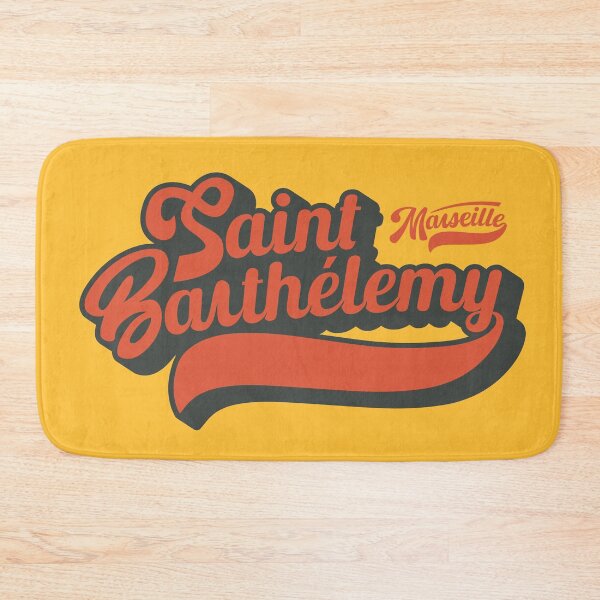 Item preview, Marseille Saint-Barthélemy, Marseille Saint-Barthélemy lettering, Saint-Barthélemy logo designed and sold by Boogosh.