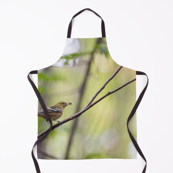 Item preview, Bay breasted warbler with a bug designed and sold by jessicagoodsell.