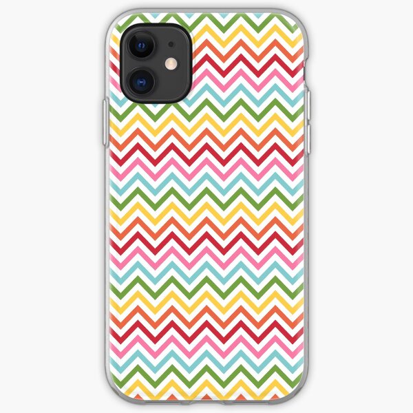 Rainbow Chevron #3 iPhone Soft Case