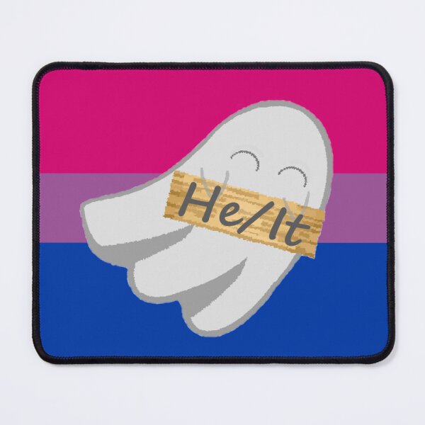 Item preview, Bi He/It Pronoun Ghost designed and sold by Forest-Bird.