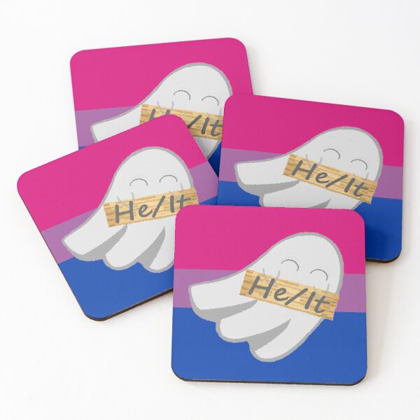 Item preview, Bi He/It Pronoun Ghost designed and sold by Forest-Bird.