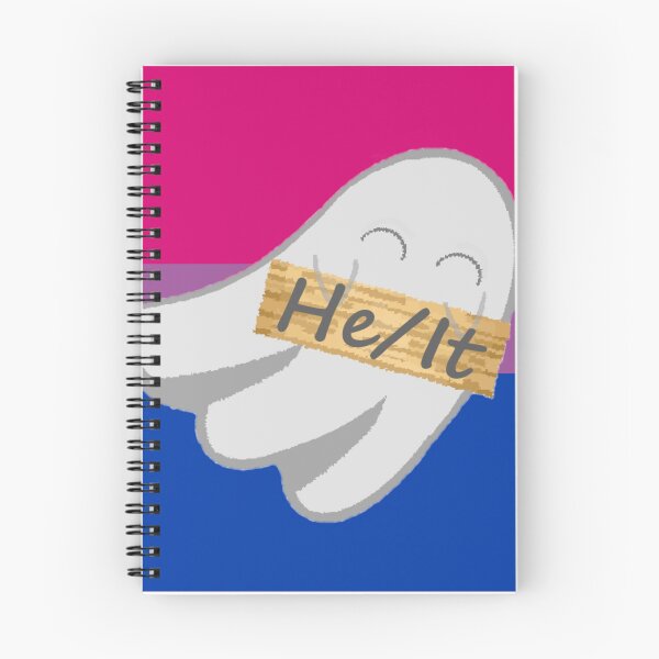 Item preview, Bi He/It Pronoun Ghost designed and sold by Forest-Bird.
