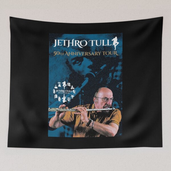 Item preview, Jethro Tull Ian Anderson Artwork Rock Music Gift designed and sold by ThembiGreeff.