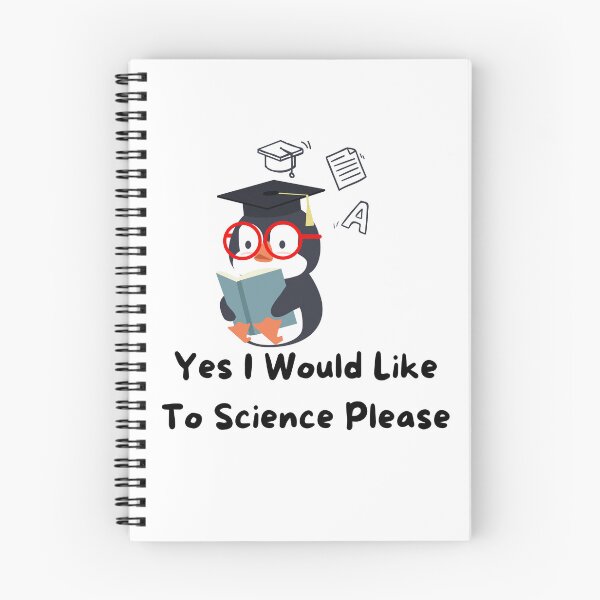 Item preview, Yes i would like to science please funny penguin sticker designed and sold by imad-bentahar.