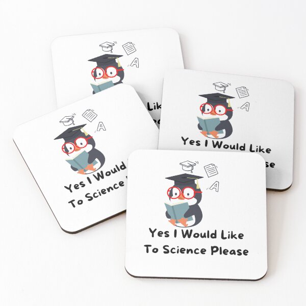 Item preview, Yes i would like to science please funny penguin sticker designed and sold by imad-bentahar.