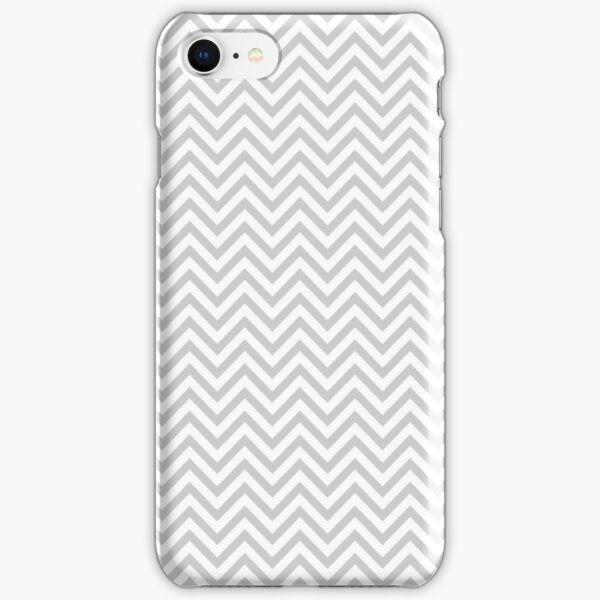 Grey Chevron iPhone Snap Case