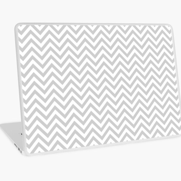 Grey Chevron Laptop Skin