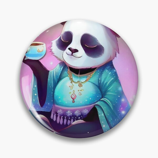 Item preview, Café yoga sueño repetición - Buda Panda designed and sold by FoxLavis.