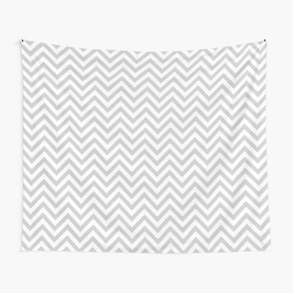 Grey Chevron Tapestry