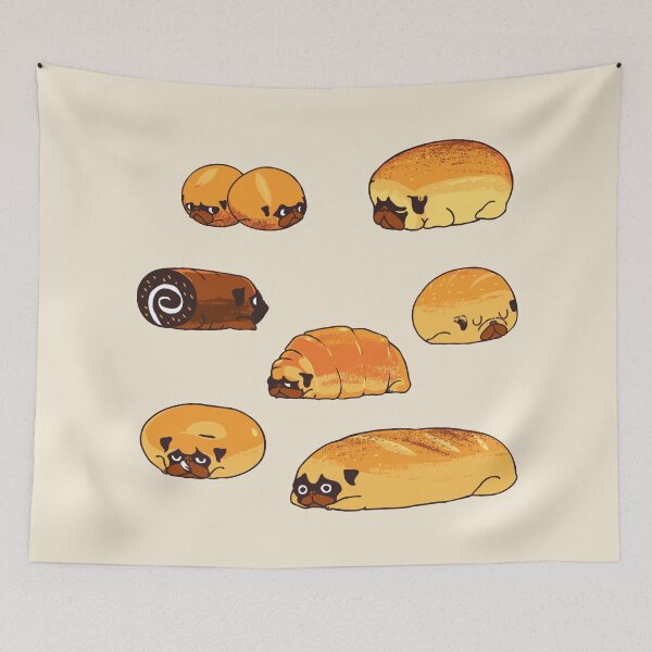 Item preview, Bread Pugs designed and sold by Huebucket.