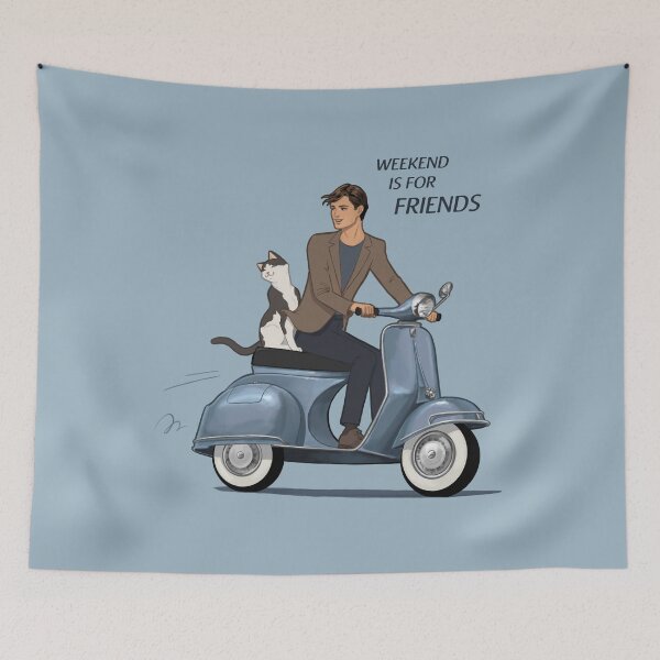 Item preview, Weekend Is For Friends designed and sold by Ali K. Alobaidi.