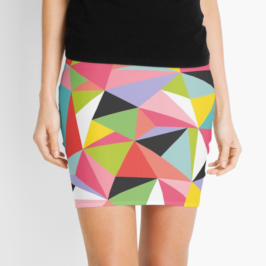 Geo Jane Mini Skirt