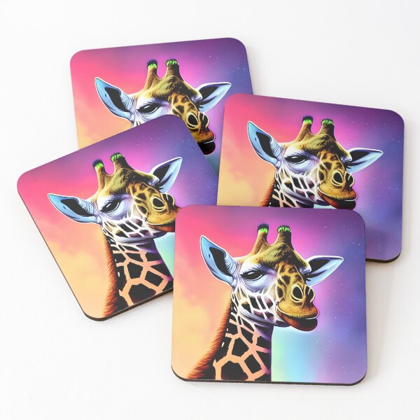 Item preview, Colorful Giraffe designed and sold by vickycerdeira.