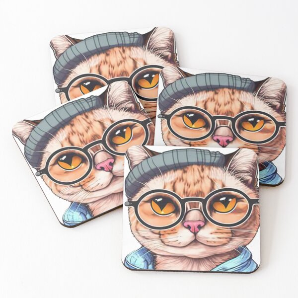 Item preview, Nipster Cat designed and sold by Ian Guard.