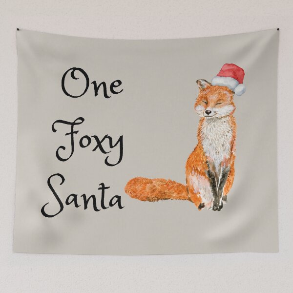 Item preview, One Foxy Santa designed and sold by SushiAnn.