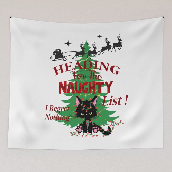 Item preview, Headed For the Naughty List, Funny Christmas designed and sold by TravelAl.