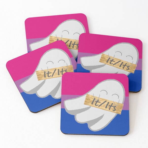 Item preview, Bi It/Its Pronoun Ghost designed and sold by Forest-Bird.