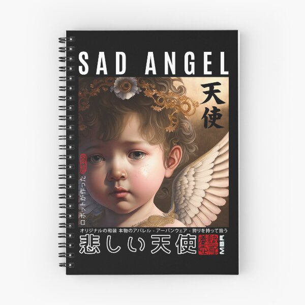 Item preview, Sad Angel | Renaissance Cute Cherub Angel With Wings –  Baby Angel Cherub designed and sold by MadeByRobots.